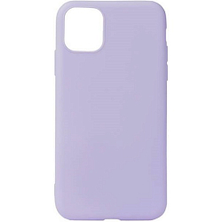 Силиконовый чехол СТР для iPhone 11 Pro лавандовый, матовый (серия Colors)
