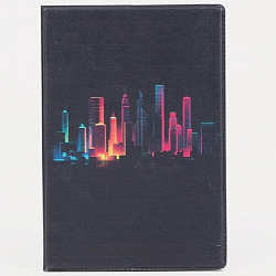 Обложка для паспорта, цвет чёрный