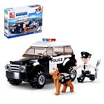 Конструктор SLUBAN Полицейский патруль», 78 деталей