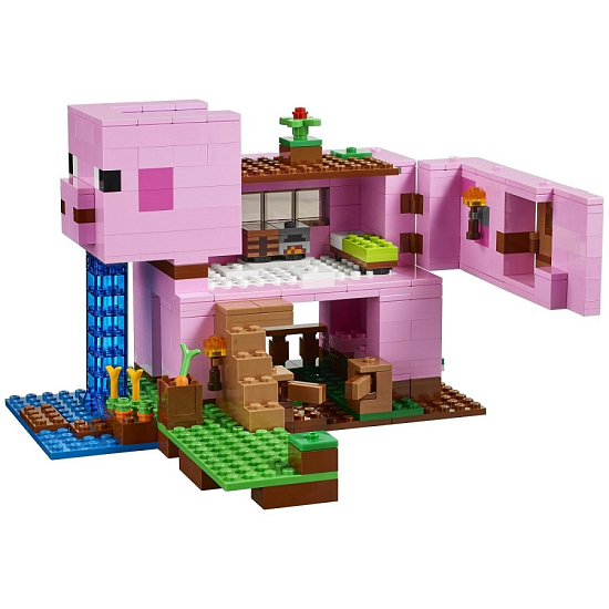 Конструктор LEGO Minecraft 21170 Дом-свинья