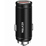 Авто ЗУ 1USB 2.4A WALKER WCR-23 черный