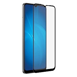 Противоударное стекло DF для Realme C21Y DF rmColor-18 (black)