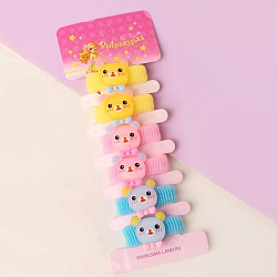 Резинка для волос "Леа" (набор 6 шт) мишутки   5256224