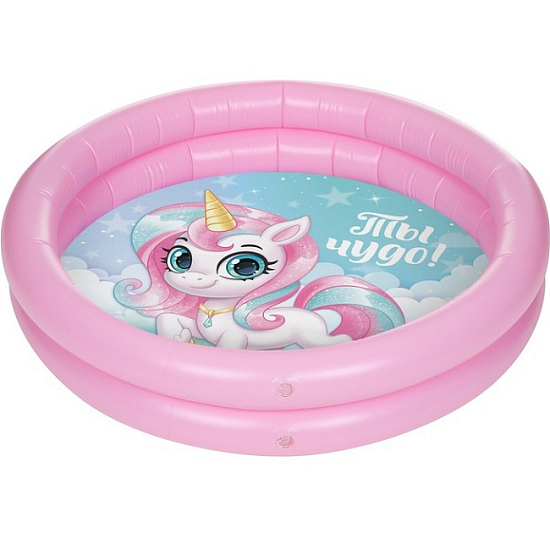 Бассейн надувной «Единорог», 62 х 14 см