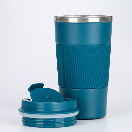 Термокружка "Мастер К.", 500 мл, бирюзовая   7073779