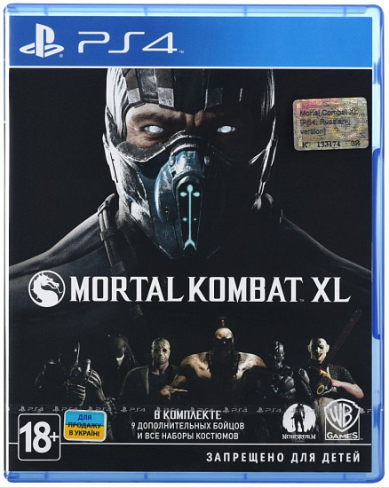 Mortal Kombat XL [PS4, русские субтитры]