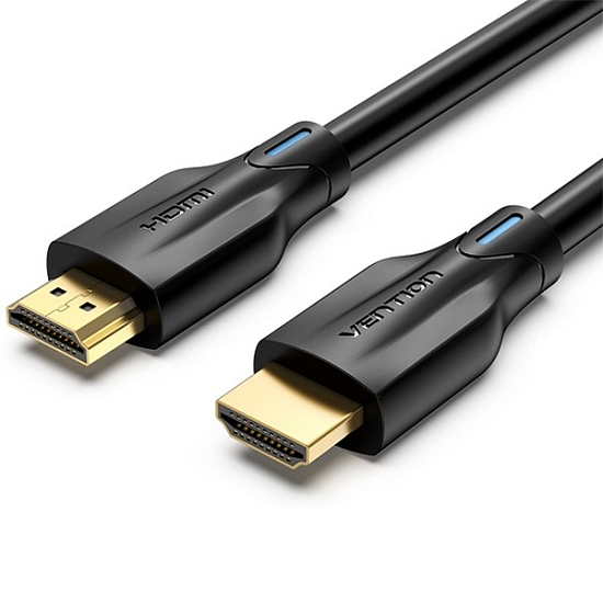 Кабель HDMI <--> HDMI  1.0м VENTION AANBF Black Metal