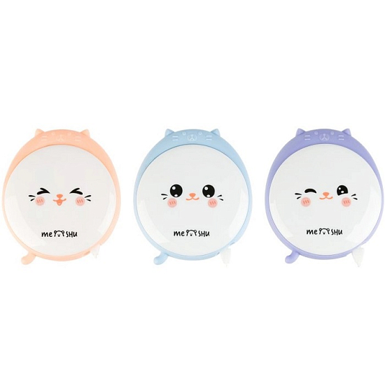 Корректирующая лента MESHU "Meow", 5мм*6м, блистер, европодвес, ассорти MS_54215