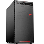 Системный блок IRU Home 310H6SE MT (Intel Core i5-12400/ 16GB/ SSD 512GB/ DOS) (2028636), чёрный