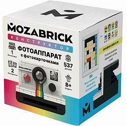 Конструктор Mozabrick Фотоаппарат 14×14,6×13,5