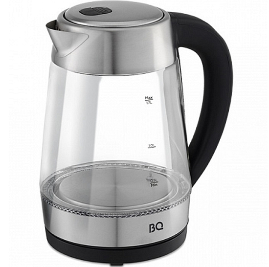Чайник электрический BQ KT1700G Черный-Сталь