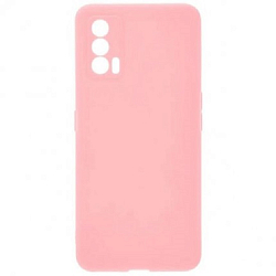 Задняя накладка ZIBELINO Soft Matte для Realme GT (розовый) защита камеры