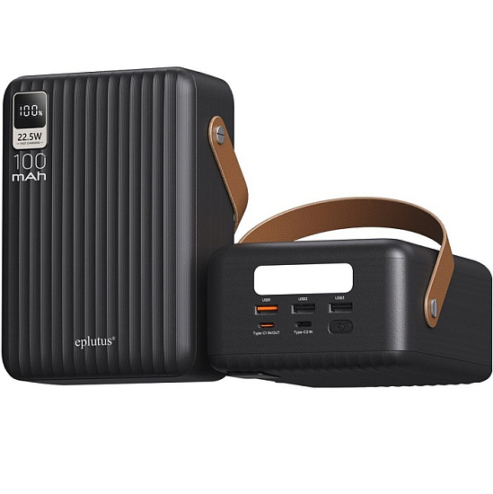 Внешний АКБ EPLUTUS EB-999Q (100000mAh) черный