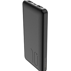 Внешний АКБ BOROFONE BT28, Universal energy (10000mAh) (2USB) (2A) чёрный
