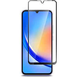 Противоударное стекло 5D ZIBELINO для Samsung Galaxy A34 5G (6.6'') черный