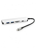 USB Type-C Hub To HDMI-Adapter 4K DP 1,4 USB C Hub с концентратором 3,0 TF SD Card Reader PD 3,0 Зарядка для MacBook Pro