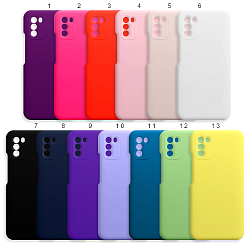 Задняя накладка SILICONE COVER для Xiaomi Poco M3