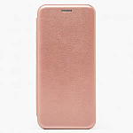 Чехол футляр-книга ZIBELINO BOOK для Samsung Galaxy M12 (розово-золотистый)
