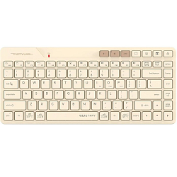 Клавиатура БП A4TECH Fstyler FBK26C AS бежевый