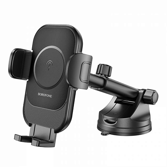 Автомобильный держатель BOROFONE BH203 Blue Charm, черный, 15W