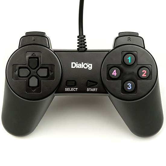 Геймпад DIALOG GP-A01 Action USB Black
