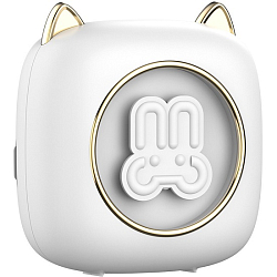 Детский мини-принтер для фотографий Kid Joy, 200DPI, Bluetooth 5.1, RGB подсветка (C23), белый