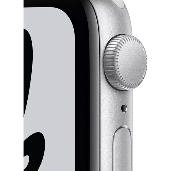 Часы Apple Watch SE (2021) Nike+, 44 мм, (MKQ73) Silver / Black, Sport Band (LL)