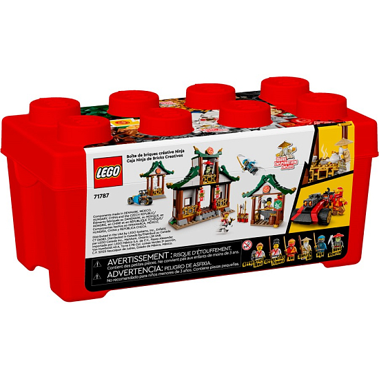 Конструктор LEGO NINJAGO 71787 Коробка ниндзя для творчества