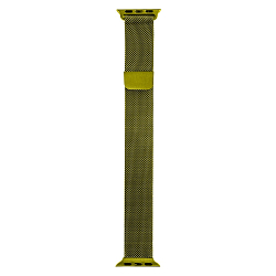 Металлический ремешок для Apple Watch 42/44mm Milanese loop зеленый
