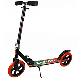 Самокат 200мм до 80кг, складная ручка 141-187Р