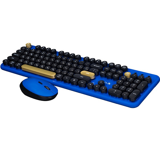Клавиатура+мышь БП AULA AC306 Royal Blue-Black