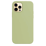 Силиконовый чехол SILICONE CASE для iPhone 13 (01 фисташковый)