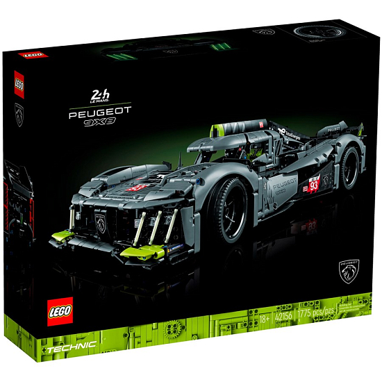 Конструктор LEGO Technic 42156 Гибридный гиперкар 9X8