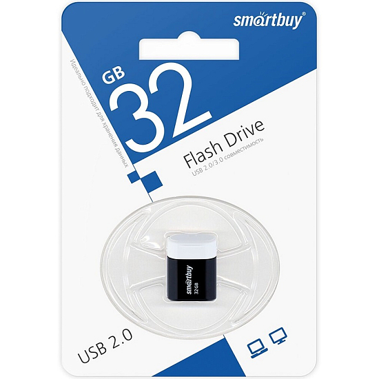 USB 32Gb Smart Buy LARA Black