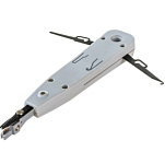 Инструмент ITK  для заделки витой пары, тип Krone с крючками серый