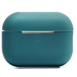 Силиконовый чехол Soft touch для AirPods Pro 2 (dark green)