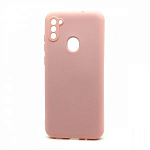 Силиконовый чехол SILICONE CASE New ERA для Samsung Galaxy A11/M11 светло розовый