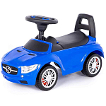 Каталка-автомобиль ПОЛЕСЬЕ "SuperCar" №1 со звуковым сигналом (синяя)