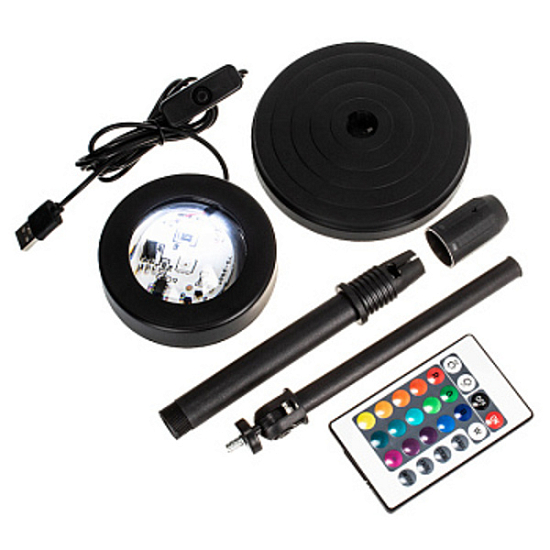 Светодиодное кольцо-подсветка A08, RGB
