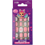 Детские накладные ногти «Кисуля», 24 шт 9348438