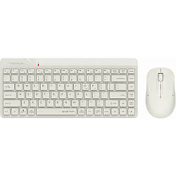 Клавиатура+мышь БП A4TECH Fstyler FG2200 Air, бежевый