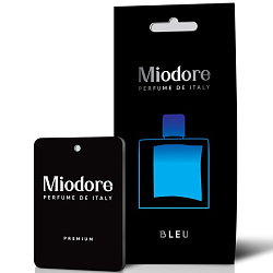 Ароматизатор MIODORE - Bleu (подвесной картонный)