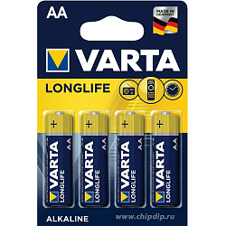 Элемент питания VARTA LR06 Longlife BL-4