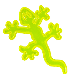 Наклейка светоотражающая "Ящерица"