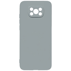 Задняя накладка ZIBELINO Soft Matte для Xiaomi Poco X3 серый