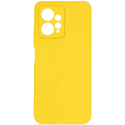 Силиконовый чехол DF для Xiaomi Redmi Note 12 (4G) DF xiCase-83 (yellow)