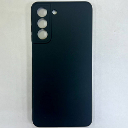 Силиконовый чехол ISA для Samsung Galaxy S21 FE TPU матовый черный