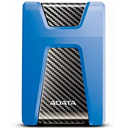Внешний жёсткий диск 2.5" 1Tb ADATA HD650 AHD650-1TU31-CBL USB 3.1, Blue