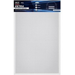 Сетка для защиты радиатора AVS PN-06 (ячейка ромб 9х6) 40х100см черн.