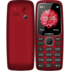 Телефон TEXET TM-B307 красный